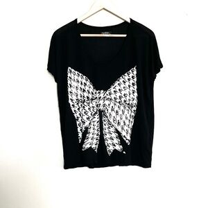Lauren Moshi Bow T-shirt top